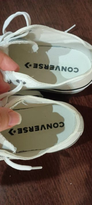 Converse Doble Suela Blancas