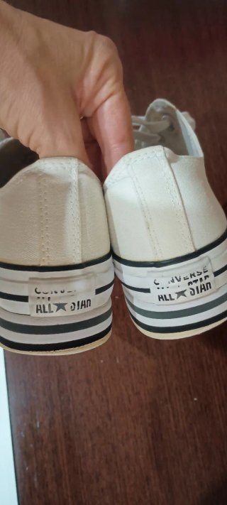 Converse Doble Suela Blancas