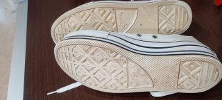 Converse Doble Suela Blancas