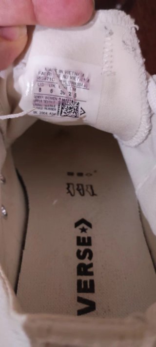 Converse Doble Suela Blancas