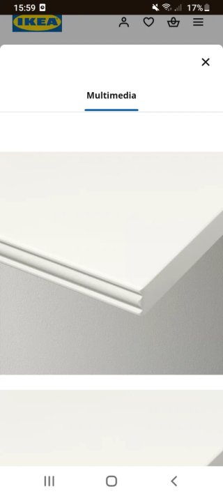 Balda Bergshult IKEA Blanca Madera