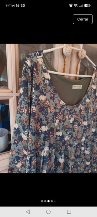 Vestido floral M