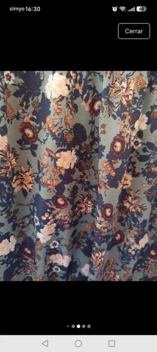 Vestido floral M