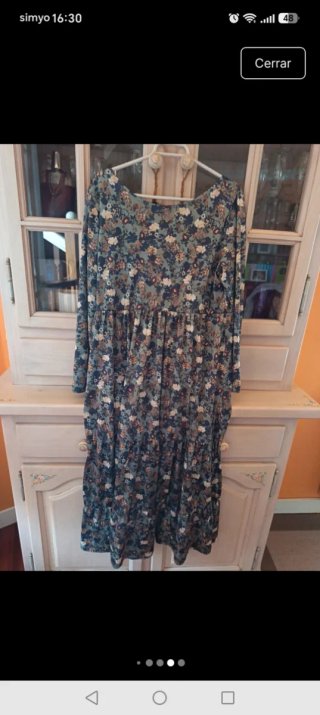 Vestido floral M
