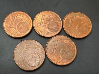 Monedas 1 ct Francia 2006-2018