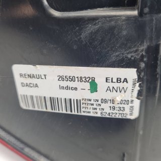 PILOTO TRASERO DERECHO DACIA DACIA SANDERO III 2021-0