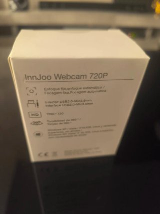 Webcam Innjoo Negra ,**NUEVA PRECINTADA***
