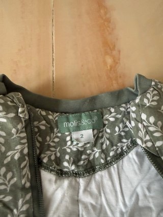 Saco Dormir Bebé MOLIS&co Verde Hojas