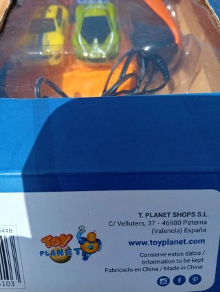 Pista Doble Loop Motor Planet