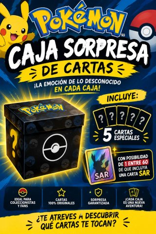Caja Sorpresa Pokémon TCG