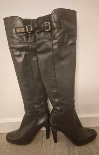 Botas altas piel Pepe Castell