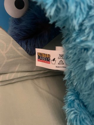 Peluche Cookie Monster Sesame Street