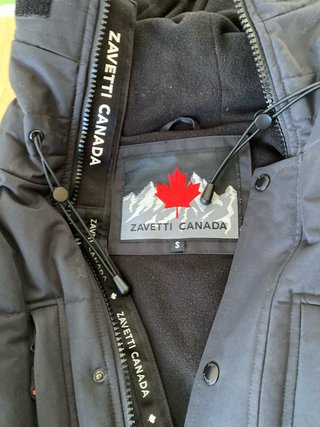 Chaqueta Zavetti Canada NEGRO