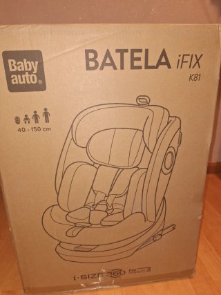 Silla coche Babyauto i-Fix 40-150 precintada