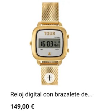Reloj digital Tous