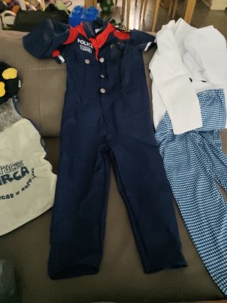 Disfraz infantil chef y policía talla 5/6