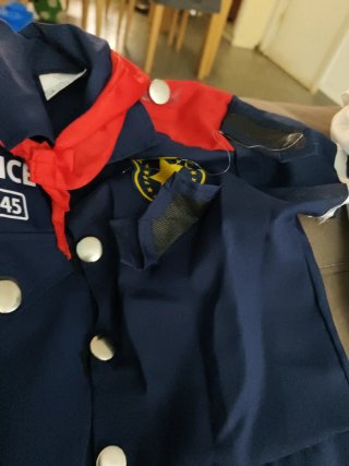 Disfraz infantil chef y policía talla 5/6