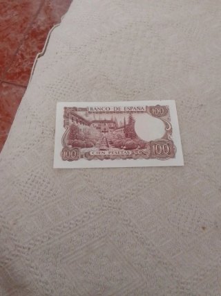 Billete 100 Pesetas Banco de España 1970