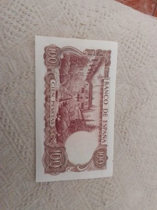 Billete 100 Pesetas Banco de España 1970