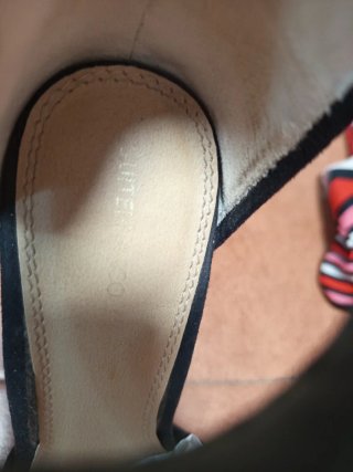 Sandalias de tacón Blanco multicolor