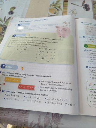 Libro de matemáticas 1 trimestre 4 primaria