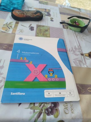 Libro de matemáticas 1 trimestre 4 primaria