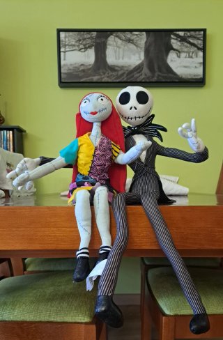 Jack y Sally Muñecos Articulados