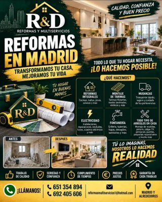 R&D Reformas y multiservicios
