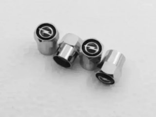 4 Tapones Válvula Opel Cromados