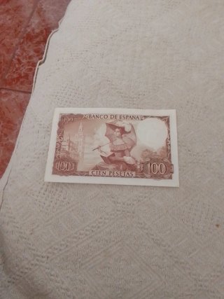 Billete 100 Pesetas El Banco de España