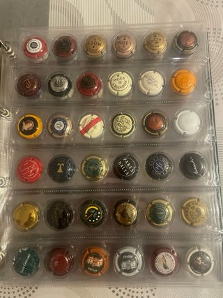 Álbum de chapas de cava