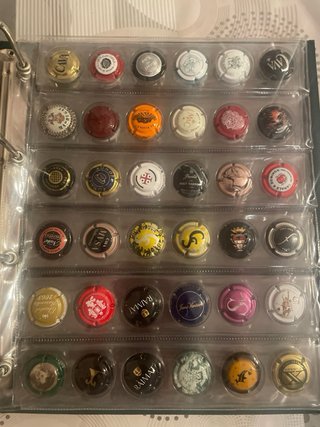 Álbum de chapas de cava