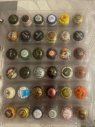 Álbum de chapas de cava