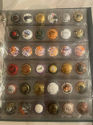 Álbum de chapas de cava