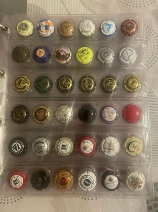 Álbum de chapas de cava