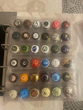 Álbum de chapas de cava