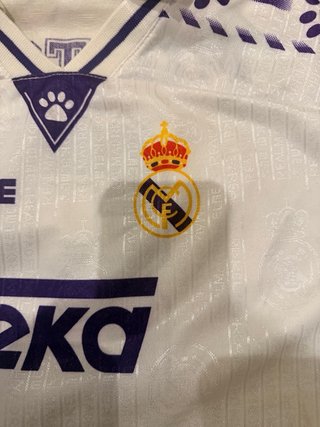 Camiseta vintage Real Madrid 96/97 - Infantil