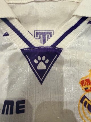 Camiseta vintage Real Madrid 96/97 - Infantil
