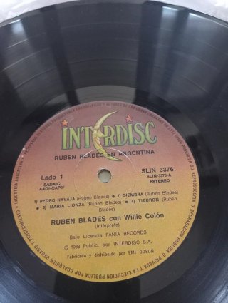 DISCO VINILO Ruben Blades Willie Colón