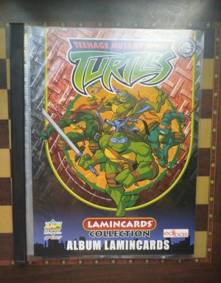 Pack 2 álbumes tortugas ninja