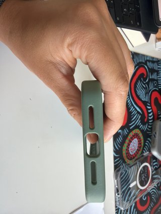 Funda Solid X Verde Rhinoshield iPhone 15 Pro Max