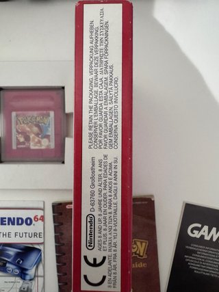 Pokemon Rojo Game Boy Nintendo