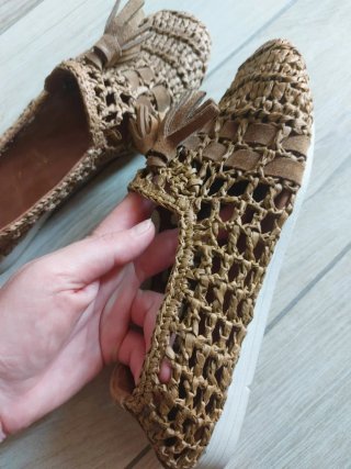 Scarpe donna Shaddy Num.36 in pelle naturale