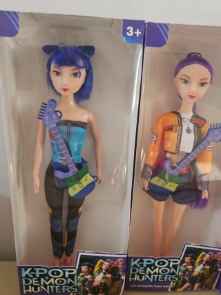 Set 3 Bambole K-Pop Demon Hunters 18 euro