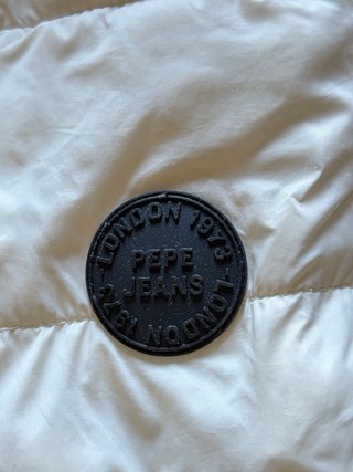 Plumífero Pepe Jeans blanco talla S