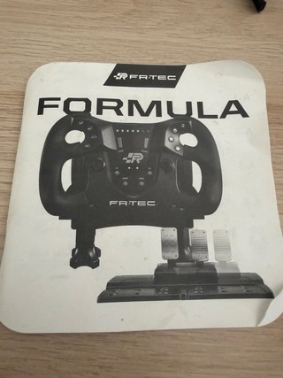 Volante FR-TEC Formula + Pedales