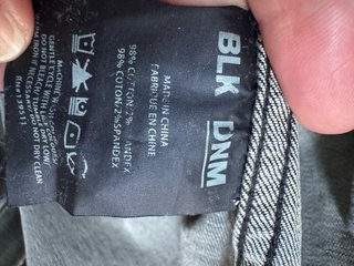 Camicia denim  BLK