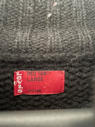 Jersey Levi's Negro Talla L