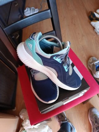 Zapatillas Adidas Talla 40 Azul/Gris
