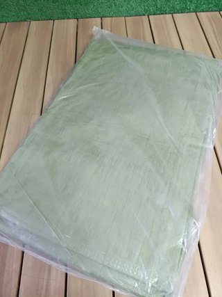 Tessuto per tende in polietilene Protex 3x5m Verde
